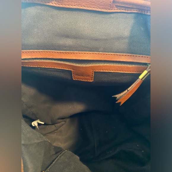 Madewell Transport Rucksack Backpack in
English Saddle - Picture 7 of 8
